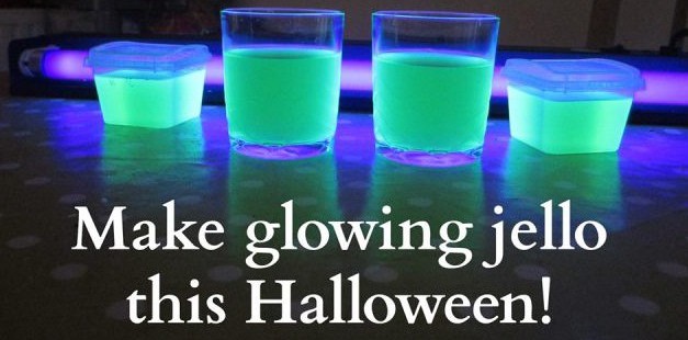 Halloween Party Idea: Glow in the Dark Drinks!