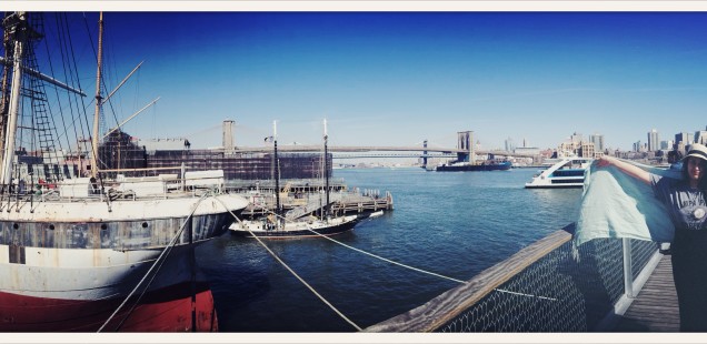 NYC in Spring:  South Street Sea Port!