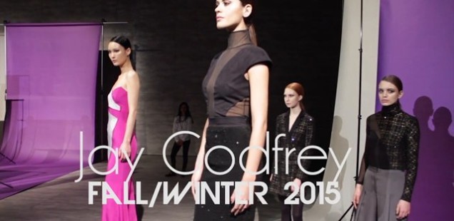 Jay Godfrey Inspires during NYFW 2015