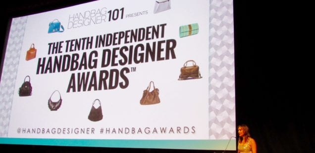 Judge Doost at the 10th Independent Handbag Designer Awards