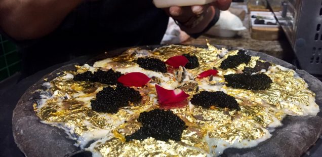 The $2,000 -- 24K Pizza at Industry Kitchen with Chef Bunay