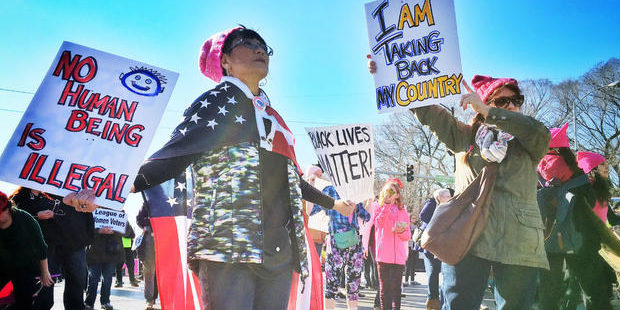 Women Power 👊🏻👊🏽👊🏿 A Historic March