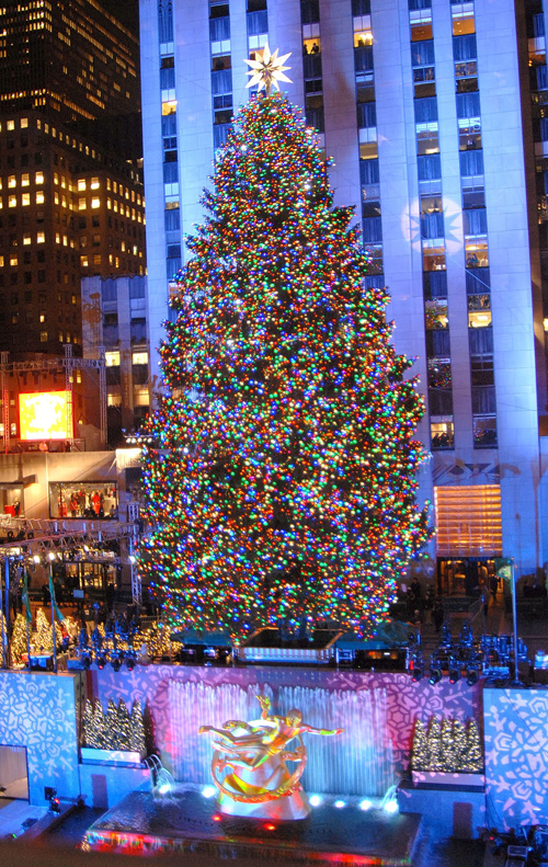 The Christmas Tree Lighting At The Rockefeller Center Is Today!