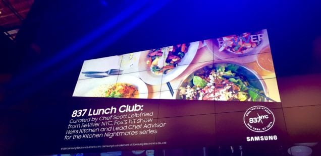 The Ultimate Lunch Club Experience at 837 NYC by Samsung